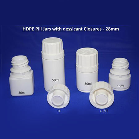 HDPE Tablet Containers